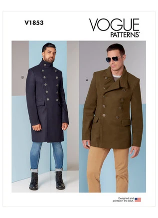 Vogue Patterns Men's Coat 1 Vogue Patterns Men's Coat