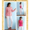 Butterick Sewing Pattern Misses' Jacket, Coat, Top & Pants (PDF) 5 Butterick Sewing Pattern Misses' Jacket, Coat, Top & Pants (PDF)