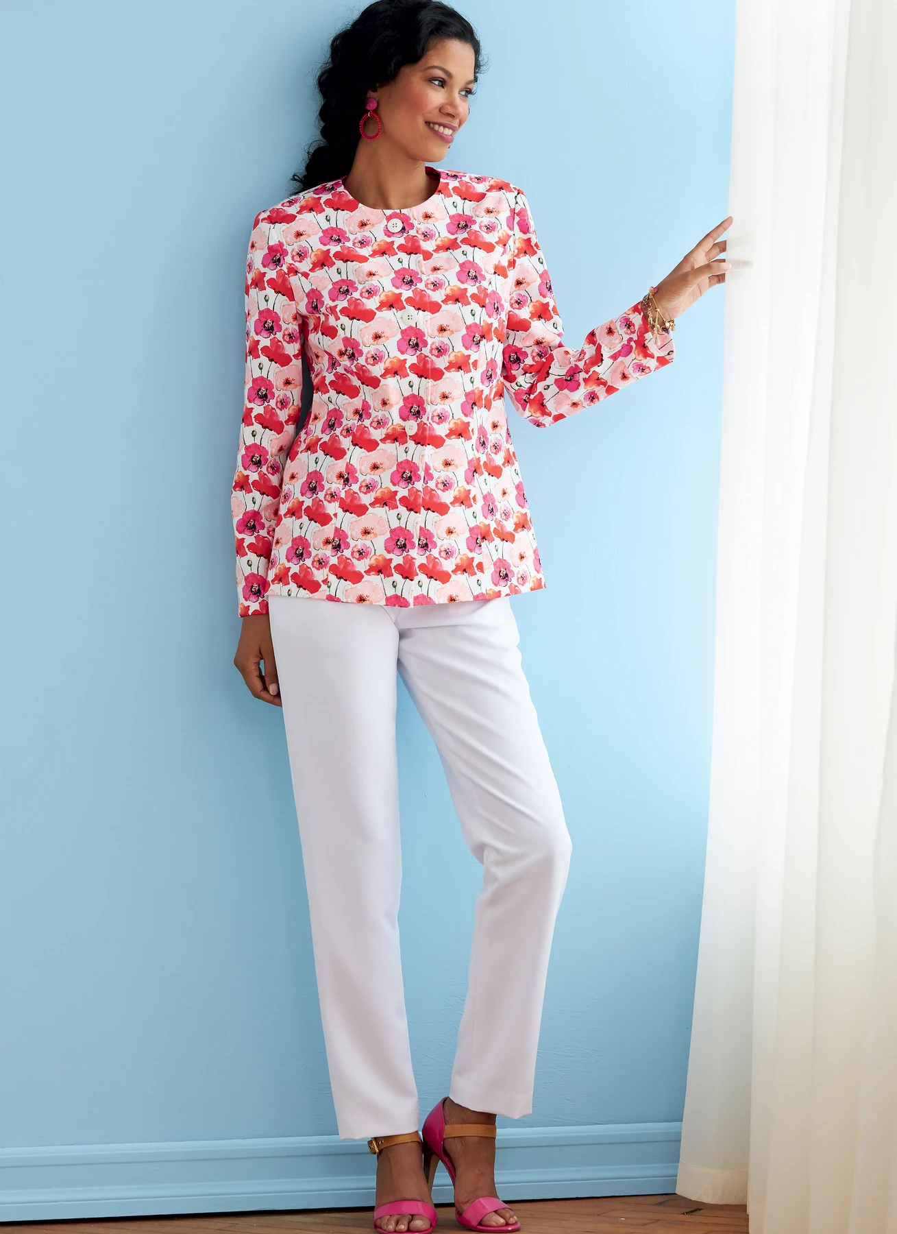 Butterick Sewing Pattern Misses' Jacket, Coat, Top & Pants (PDF) 3 Butterick Sewing Pattern Misses' Jacket, Coat, Top & Pants (PDF)
