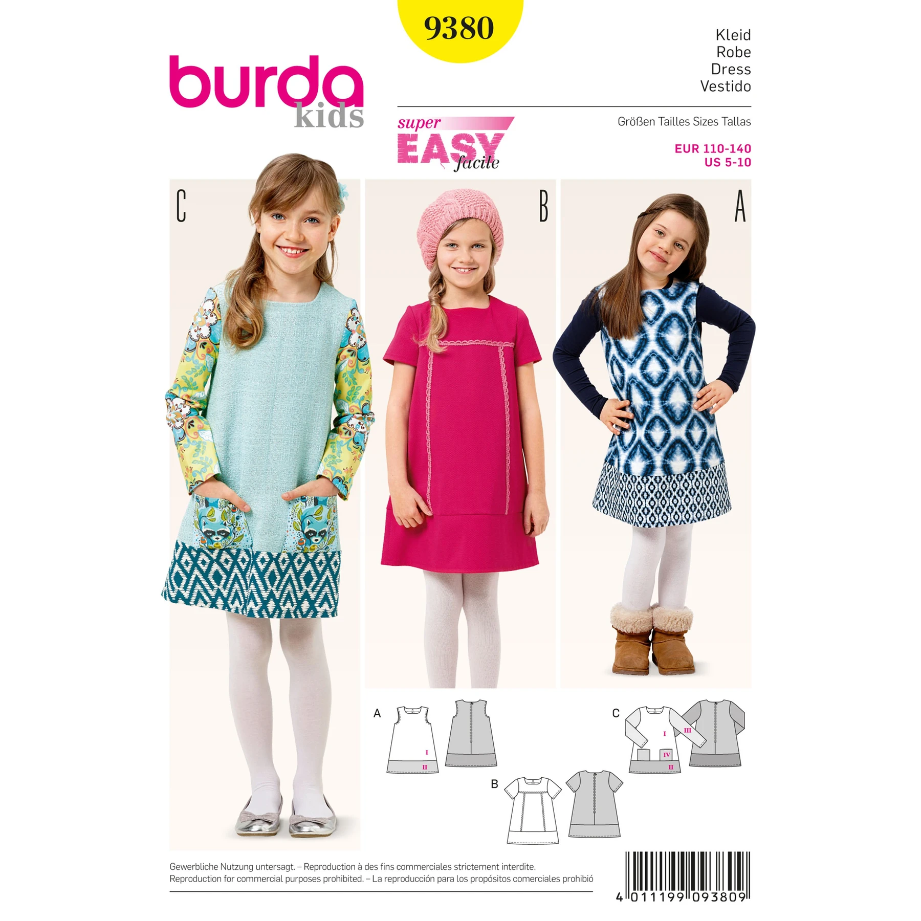 Burda Style Sewing Pattern Dress 1 Burda Style Sewing Pattern Dress