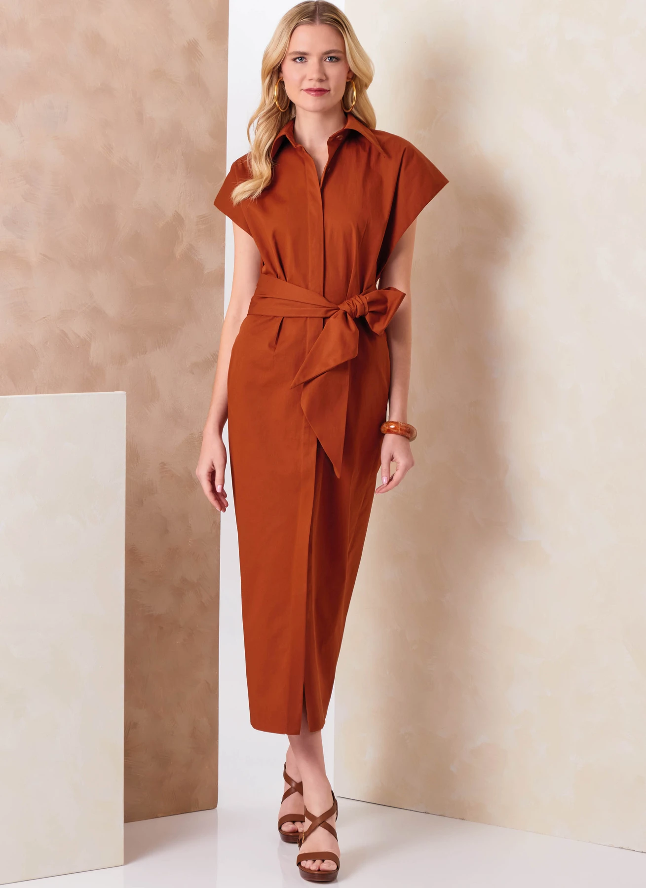 Vogue Patterns Misses' Shirtdress in Two Lengths and Sash (PDF) 2 Vogue Patterns Misses' Shirtdress in Two Lengths and Sash (PDF)