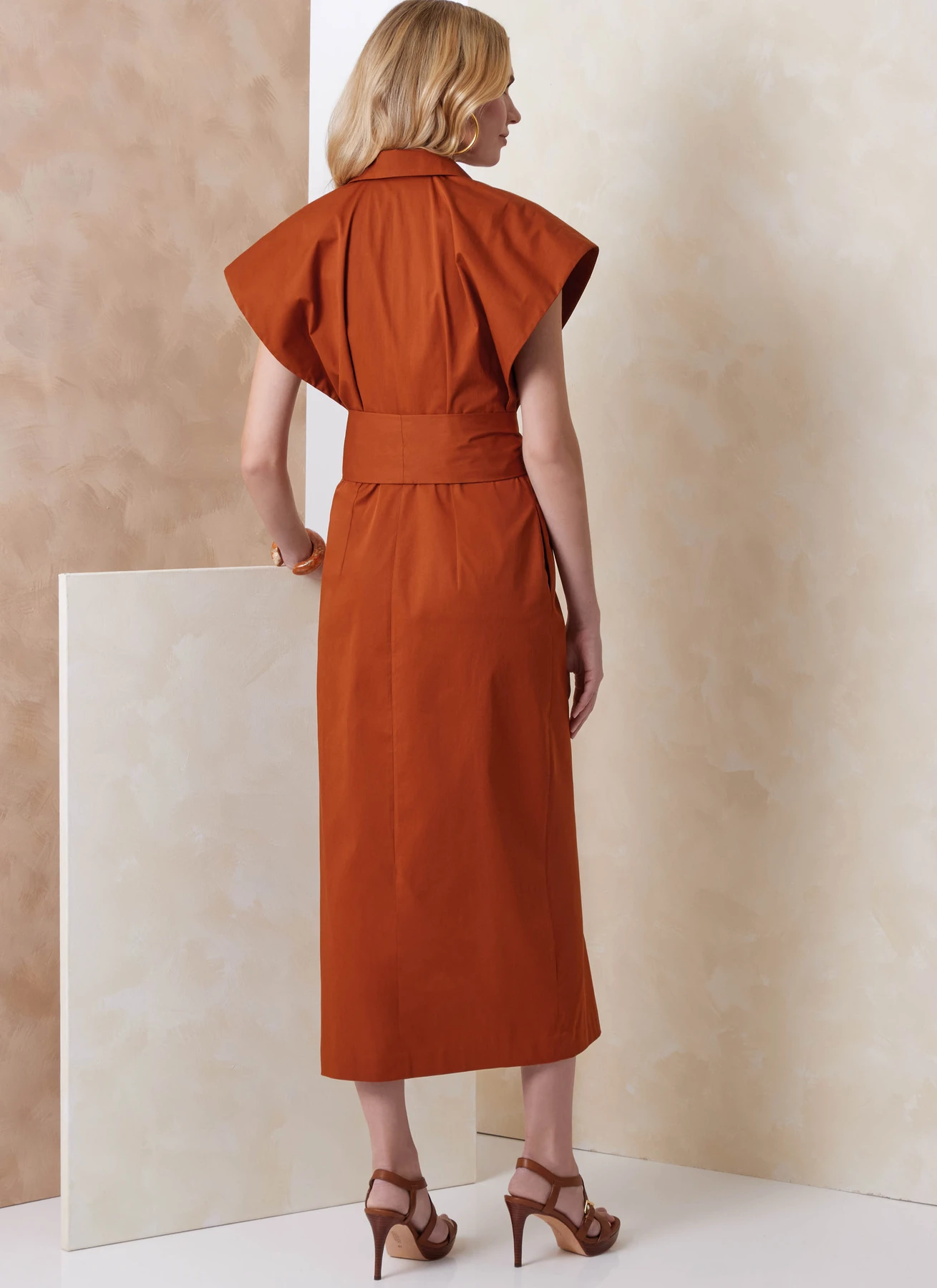 Vogue Patterns Misses' Shirtdress in Two Lengths and Sash (PDF) 4 Vogue Patterns Misses' Shirtdress in Two Lengths and Sash (PDF)