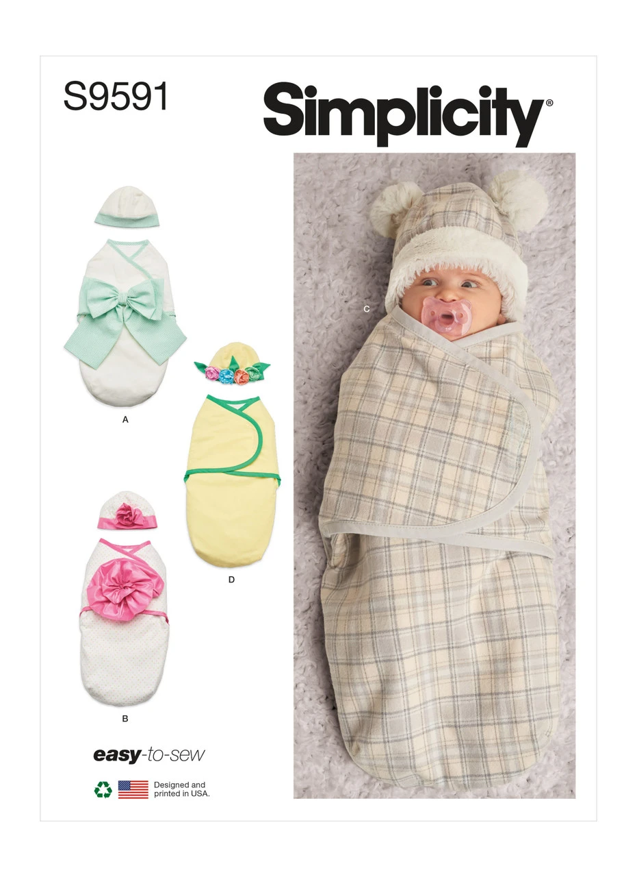 Simplicity Sewing Pattern Babies' Buntings and Hats (PDF) 1 Simplicity Sewing Pattern Babies' Buntings and Hats (PDF)