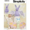 Simplicity Sewing Pattern Plush Bat, Moth and Flying Squirrel 13 Simplicity Sewing Pattern Plush Bat, Moth and Flying Squirrel