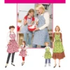 Simplicity Sewing Pattern Child's & Misses' Aprons 12 Simplicity Sewing Pattern Child's & Misses' Aprons