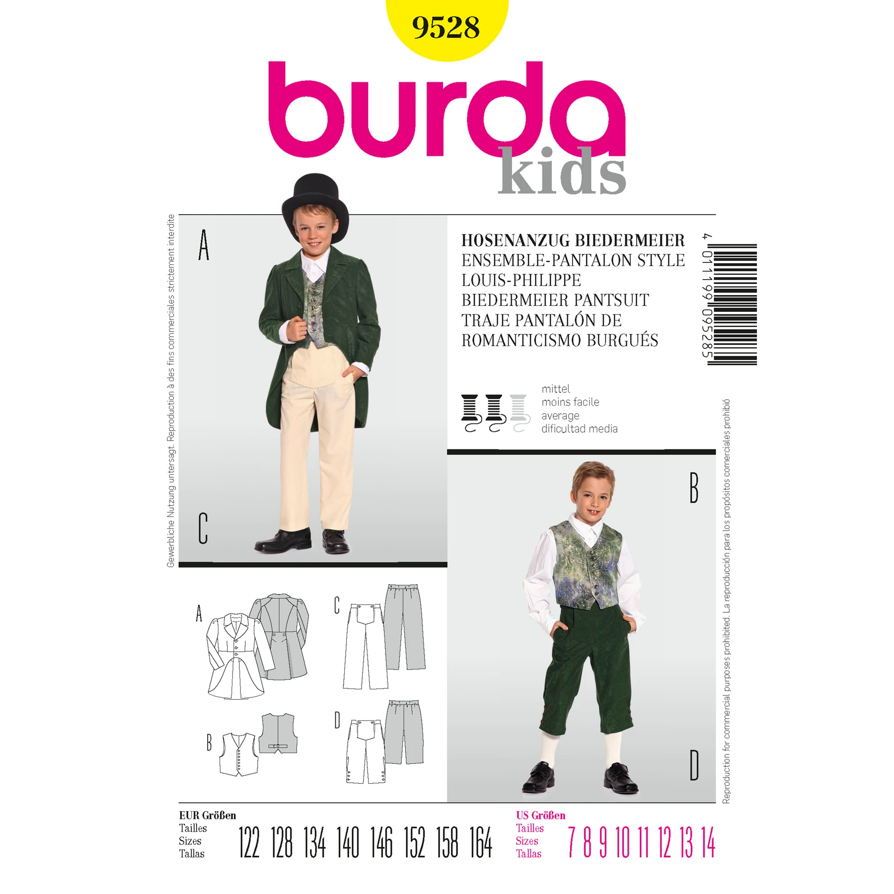 Burda Style Sewing Pattern Biedermeier Pantsuit 13 Burda Style Sewing Pattern Biedermeier Pantsuit