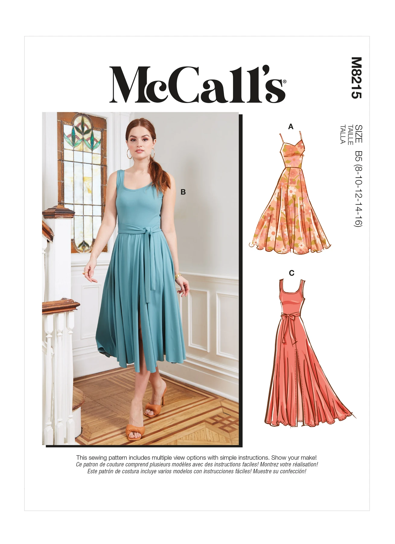 McCall's Sewing Pattern Misses' & Women's Dresses (PDF) 1 McCall's Sewing Pattern Misses' & Women's Dresses (PDF)