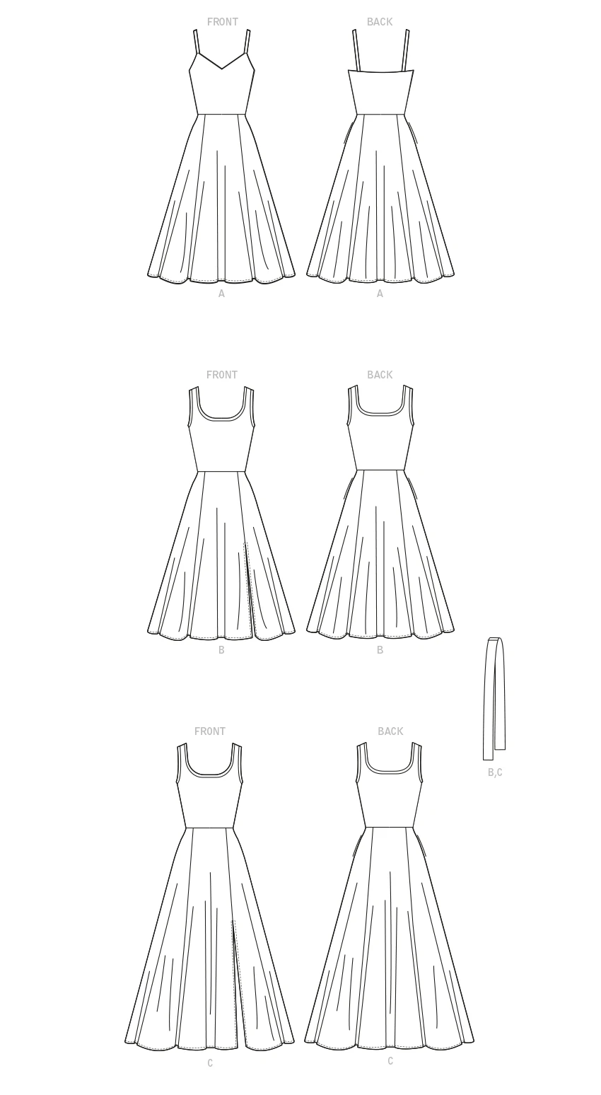 McCall's Sewing Pattern Misses' & Women's Dresses (PDF) 6 McCall's Sewing Pattern Misses' & Women's Dresses (PDF)