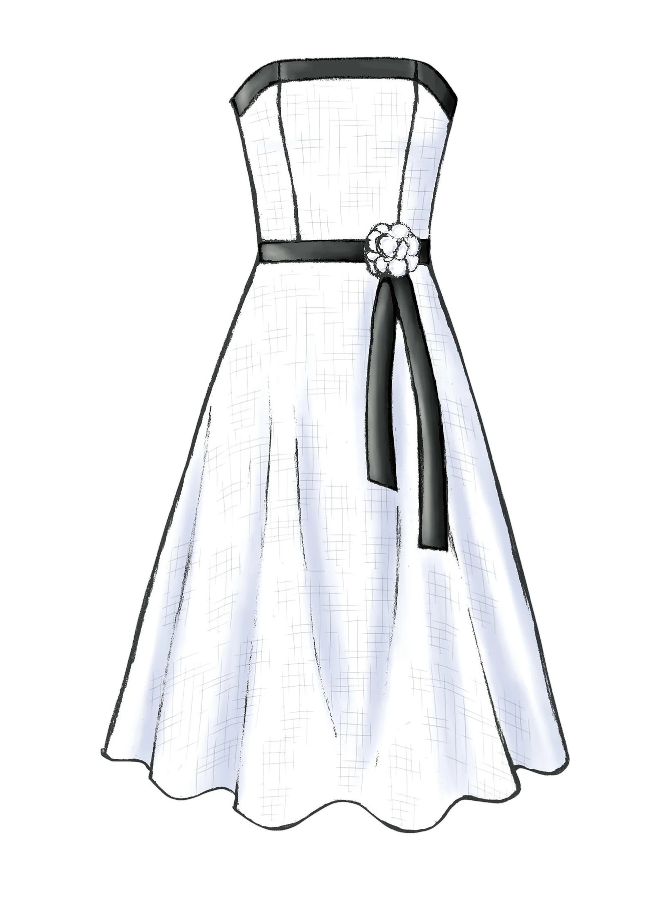 Butterick Sewing Pattern Misses'/Misses' Petite Flared Dresses (PDF) 3 Butterick Sewing Pattern Misses'/Misses' Petite Flared Dresses (PDF)