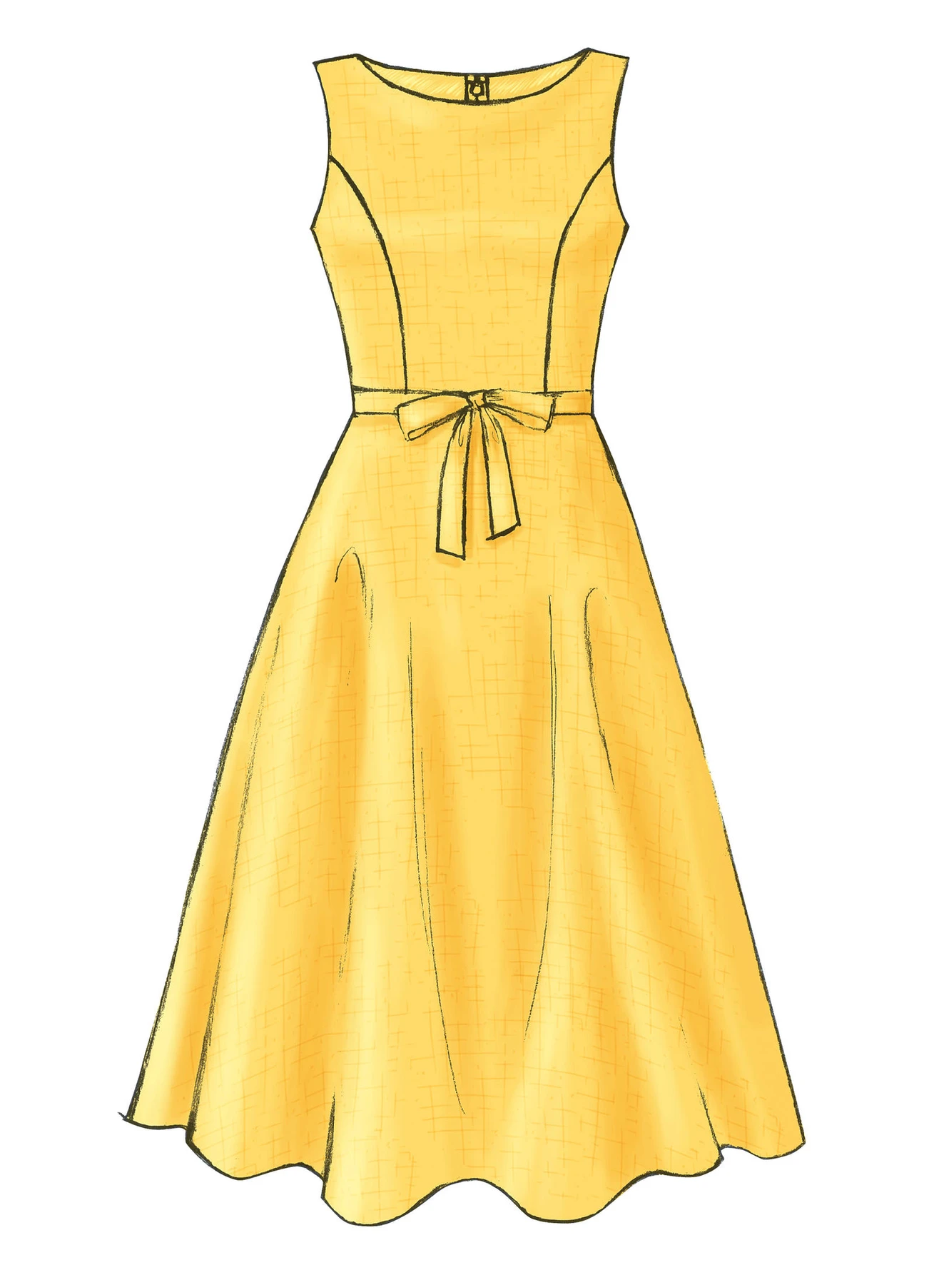 Butterick Sewing Pattern Misses'/Misses' Petite Flared Dresses (PDF) 8 Butterick Sewing Pattern Misses'/Misses' Petite Flared Dresses (PDF)