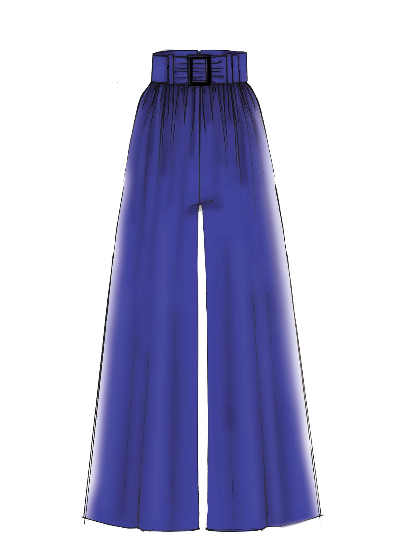McCall's Sewing Pattern Misses' Pants with Panel, Tie, and Belt Variations (PDF) 5 McCall's Sewing Pattern Misses' Pants with Panel, Tie, and Belt Variations (PDF)