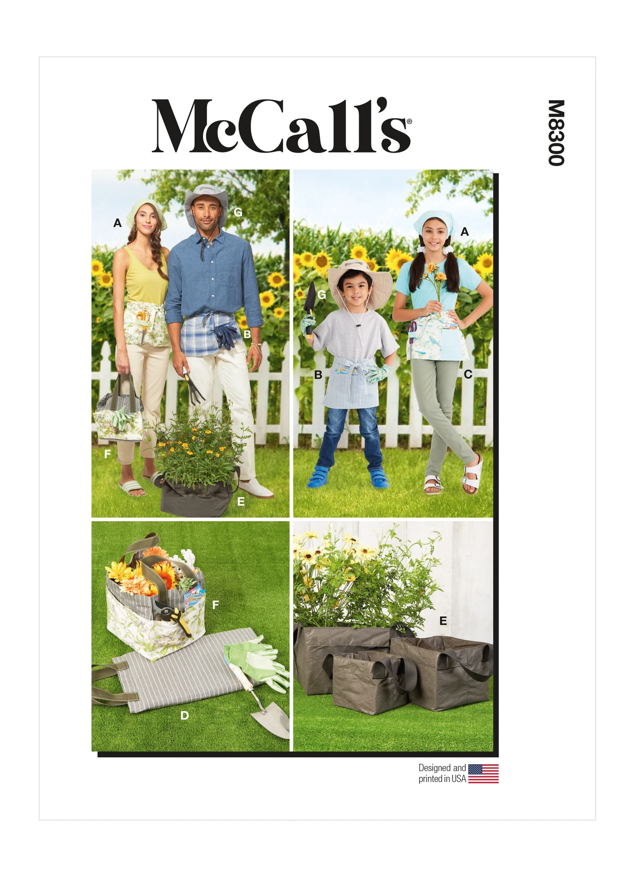 McCall's Sewing Pattern Garden Items (PDF) 1 McCall's Sewing Pattern Garden Items (PDF)