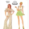 McCall's Sewing Pattern Misses' and Miss Petite Top, Pants and Shorts (PDF)