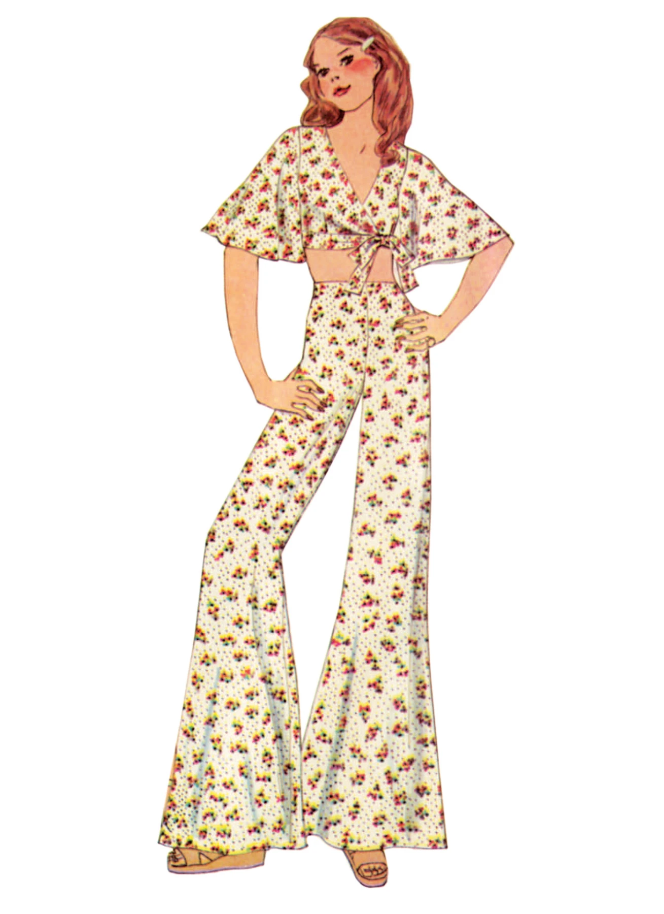 McCall's Sewing Pattern Misses' and Miss Petite Top, Pants and Shorts (PDF) 2 McCall's Sewing Pattern Misses' and Miss Petite Top, Pants and Shorts (PDF)