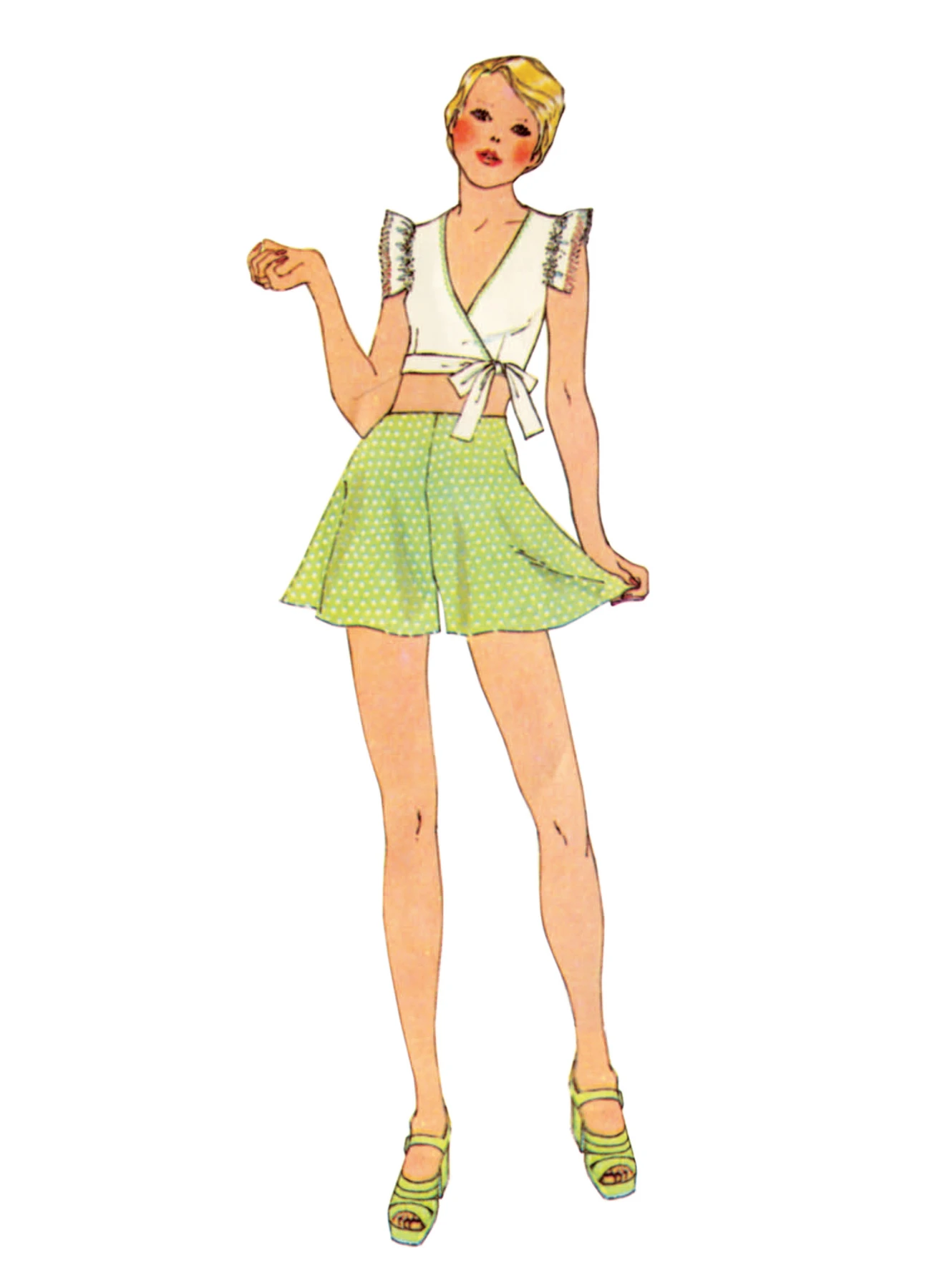 McCall's Sewing Pattern Misses' and Miss Petite Top, Pants and Shorts (PDF) 3 McCall's Sewing Pattern Misses' and Miss Petite Top, Pants and Shorts (PDF)