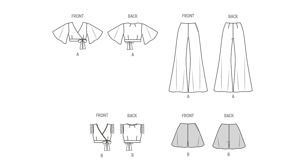 McCall's Sewing Pattern Misses' and Miss Petite Top, Pants and Shorts (PDF) 5 McCall's Sewing Pattern Misses' and Miss Petite Top, Pants and Shorts (PDF)