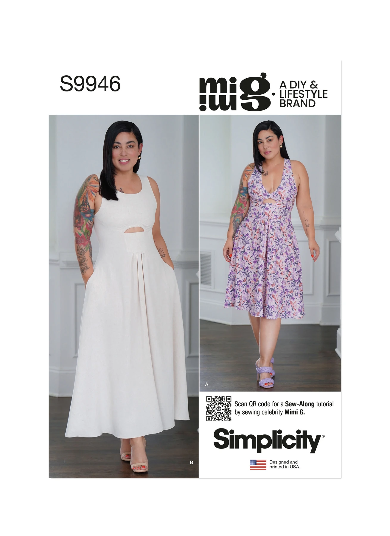 Simplicity Sewing Pattern Misses' Dresses by Mimi G Style 1 Simplicity Sewing Pattern Misses' Dresses by Mimi G Style