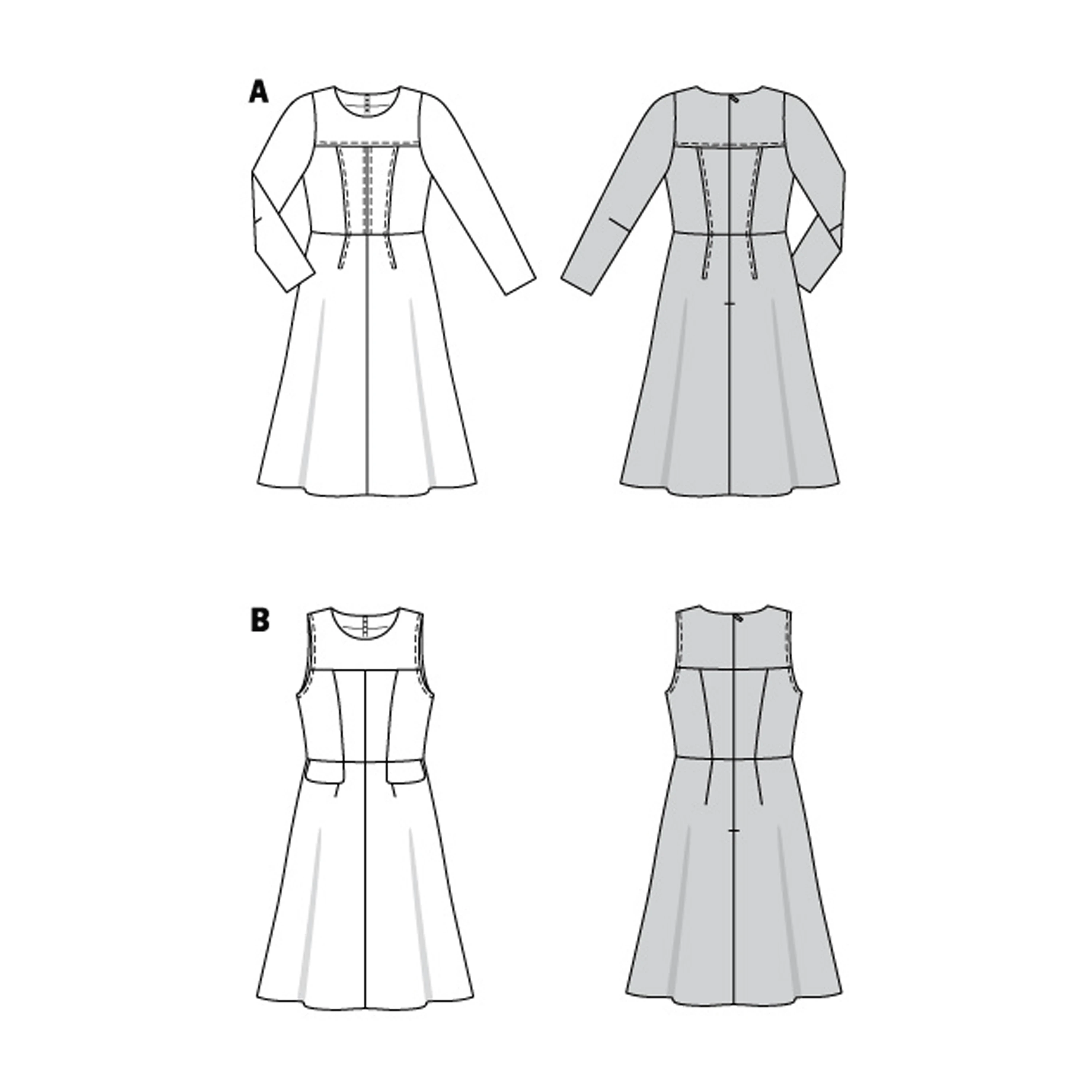 Burda Style Sewing Pattern Misses' Dresses 5 Burda Style Sewing Pattern Misses' Dresses