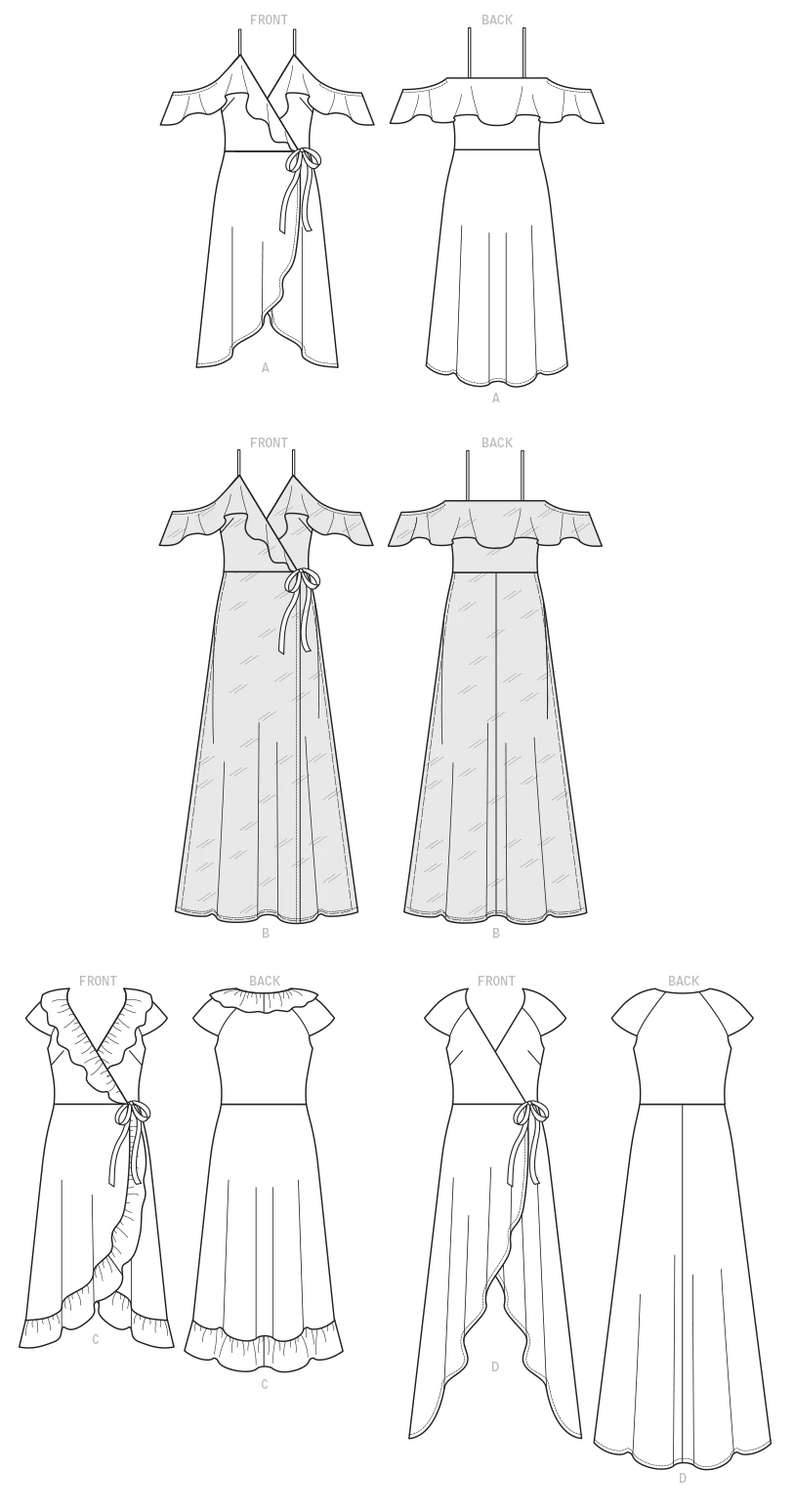 McCall's Sewing Pattern Misses' Dresses 8 McCall's Sewing Pattern Misses' Dresses