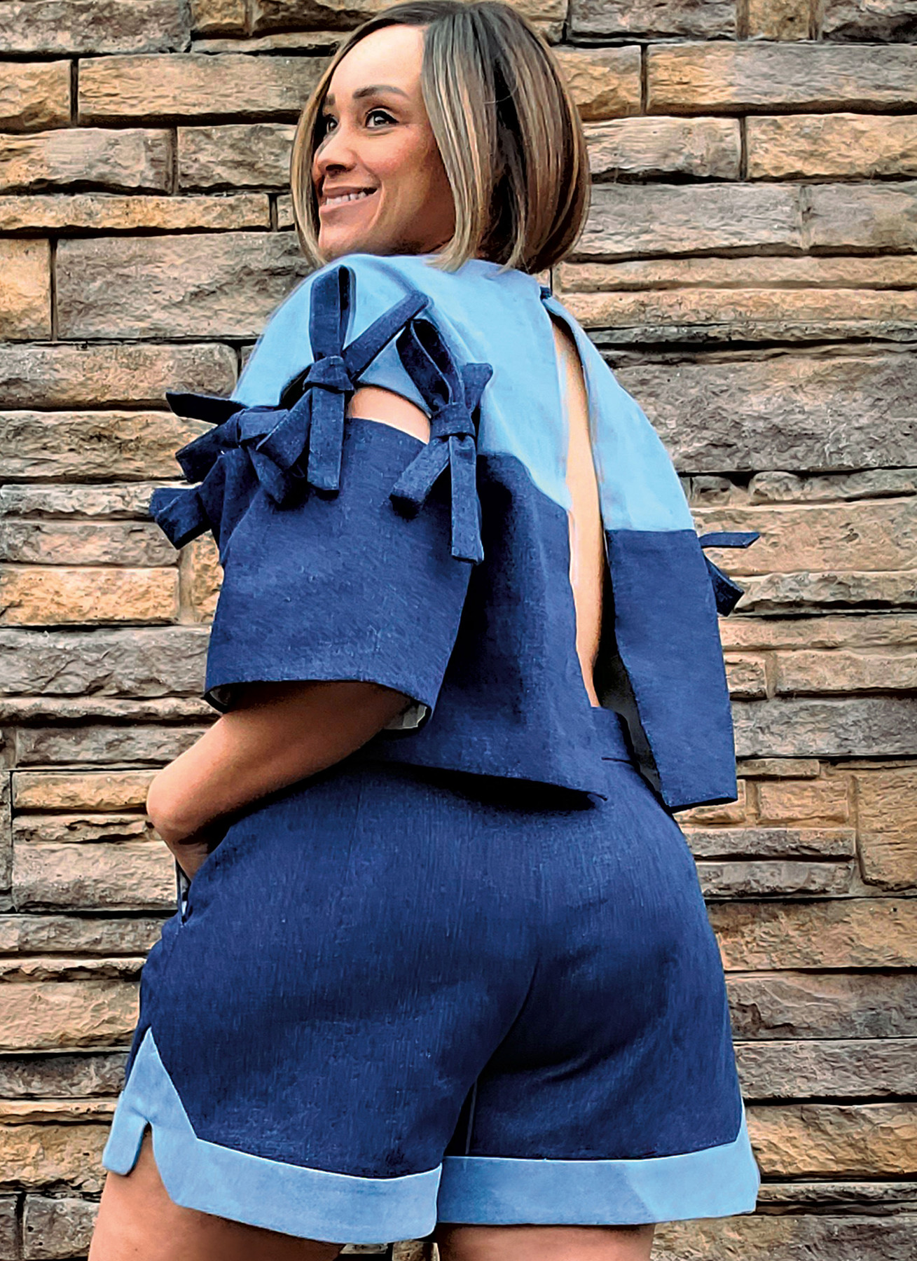 Know Me Sewing Pattern Misses' and Women's Top with Detachable Sleeves and Shorts by Keechii B Style 4 Know Me Sewing Pattern Misses' and Women's Top with Detachable Sleeves and Shorts by Keechii B Style
