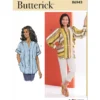 Butterick Sewing Pattern Misses' Top with Short or Long Sleeves (PDF)