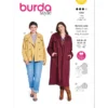 Burda Style Sewing Pattern 5747 Misses' Jacket & Coat