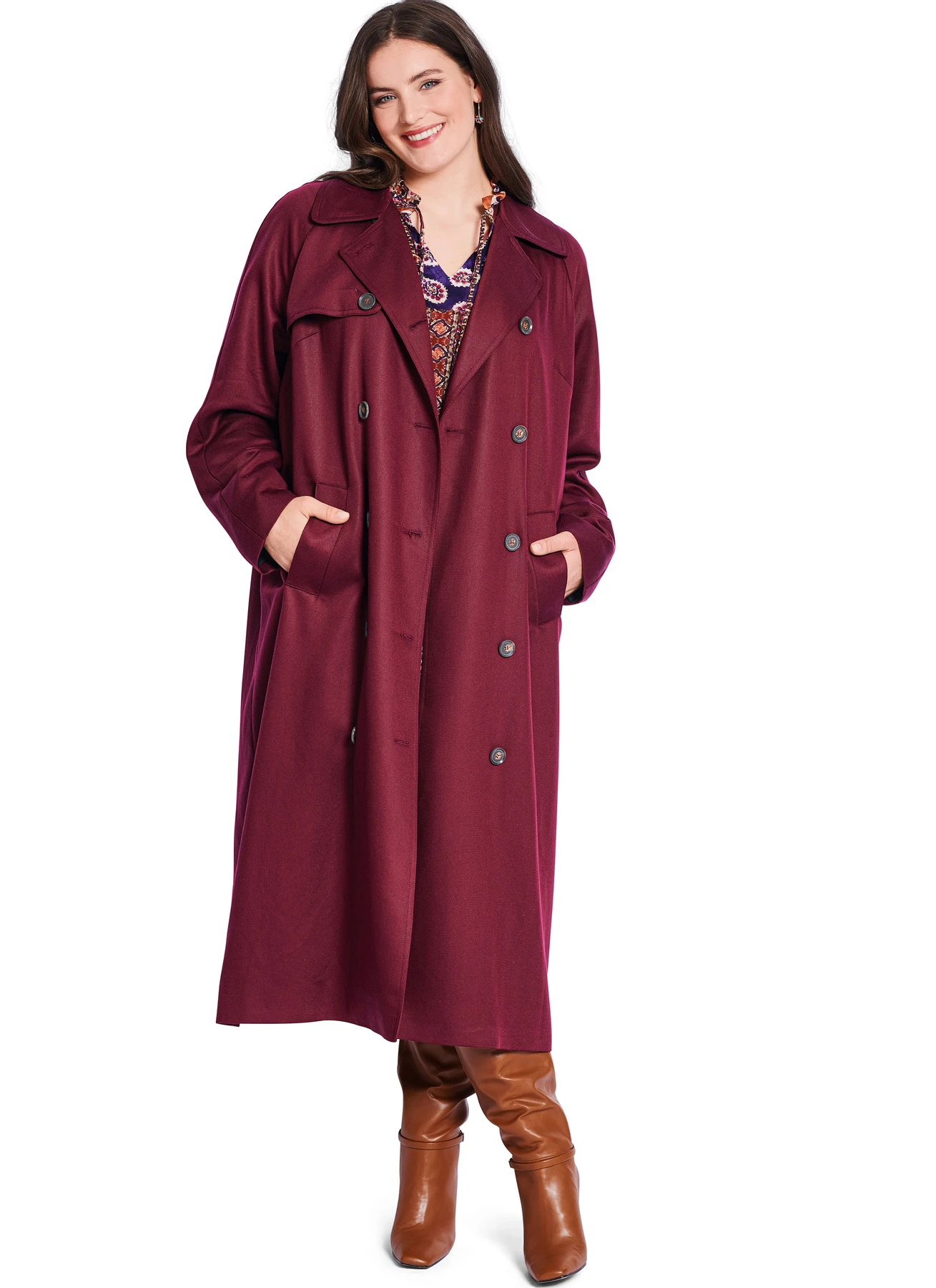 Burda Style Sewing Pattern 5747 Misses' Jacket & Coat 2 Burda Style Sewing Pattern 5747 Misses' Jacket & Coat
