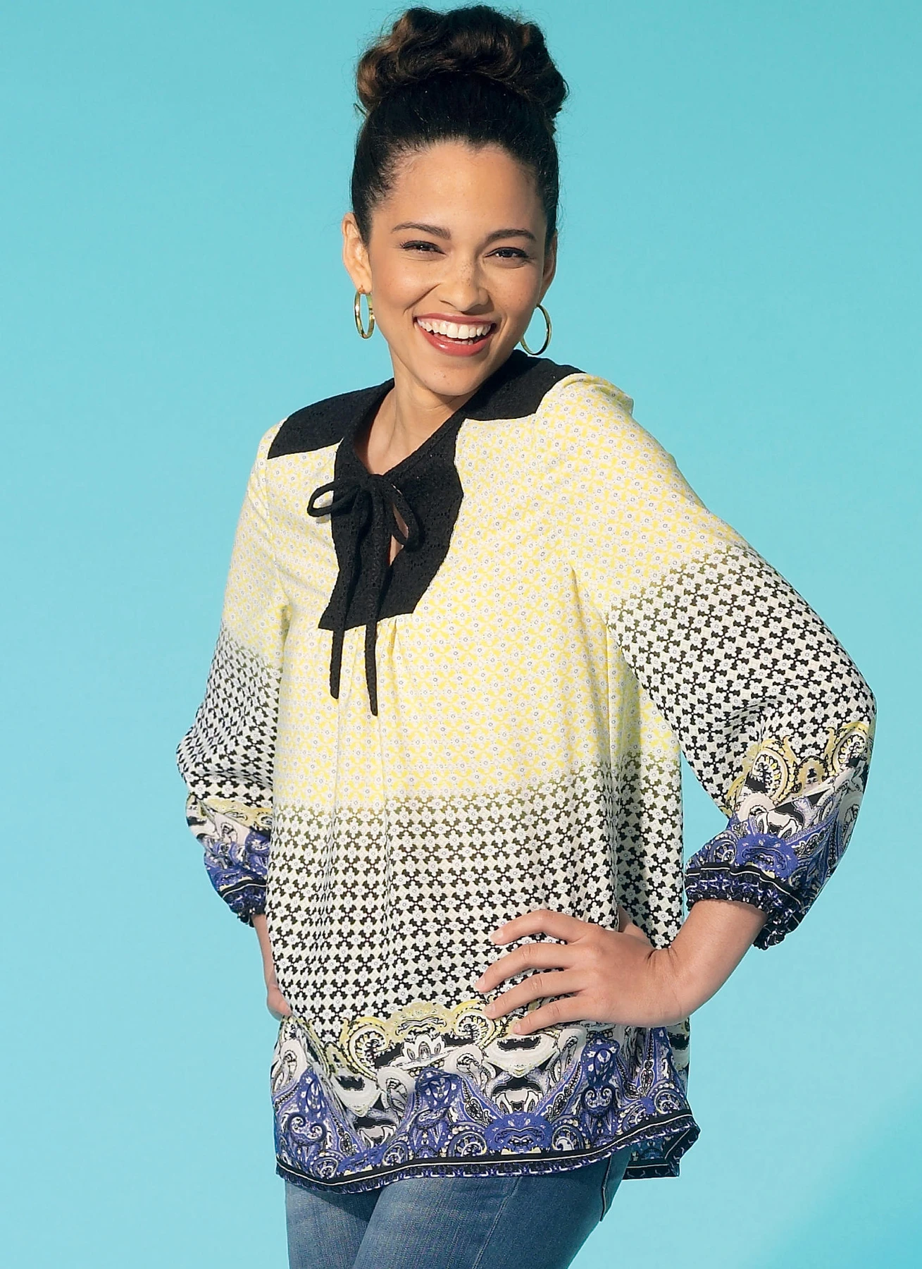 McCall's Sewing Pattern Misses' Notch-Neck or Keyhole Tops (PDF) 6 McCall's Sewing Pattern Misses' Notch-Neck or Keyhole Tops (PDF)