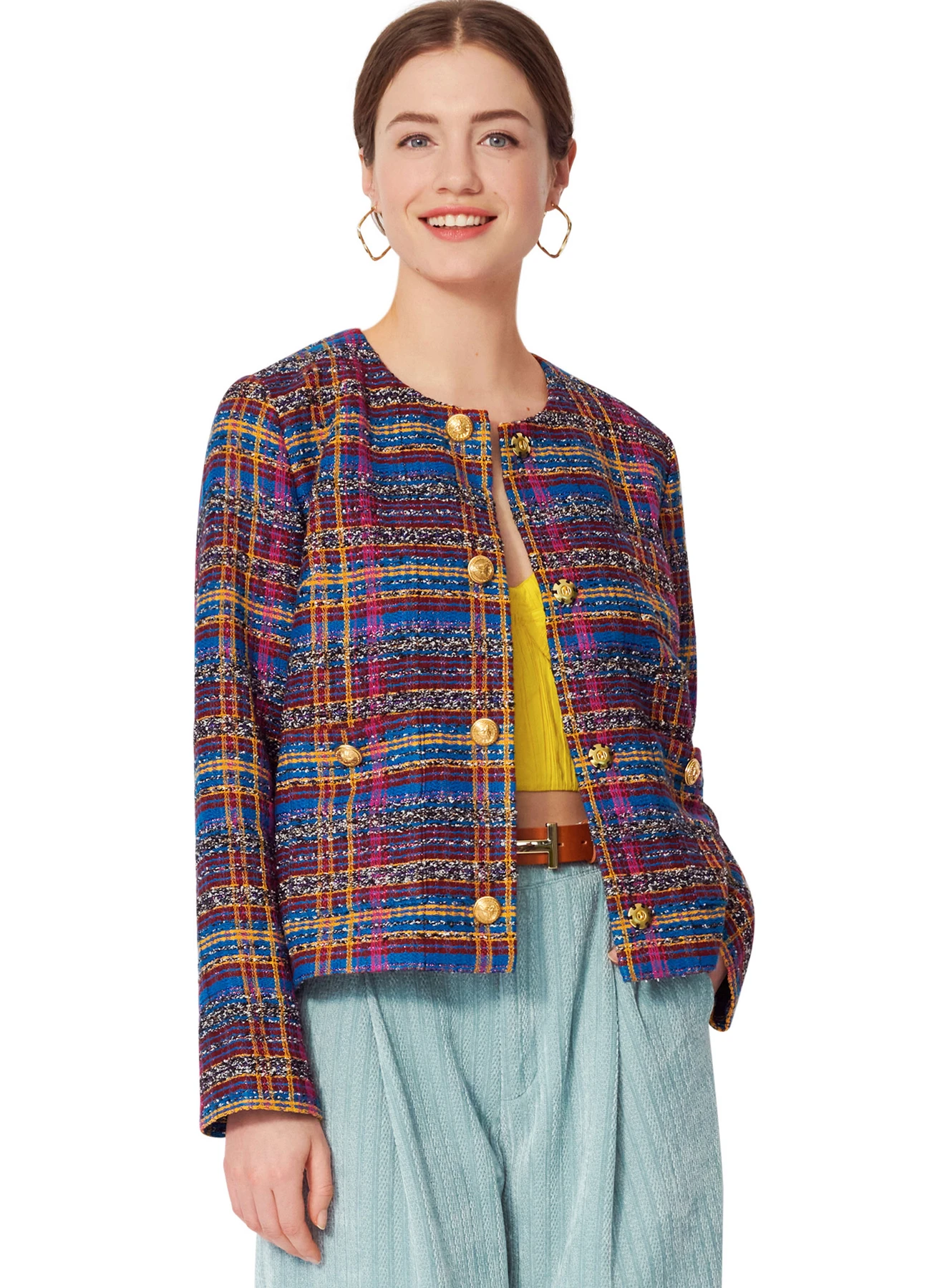 Burda Style Sewing Pattern 5729 Misses' Blazer & Jacket 3 Burda Style Sewing Pattern 5729 Misses' Blazer & Jacket