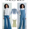 McCall's Sewing Pattern Misses' Top, Romper, and Overalls (PDF) 30 McCall's Sewing Pattern Misses' Top, Romper, and Overalls (PDF)