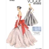 Vogue Patterns 1950s Misses' Vintage Dress and Overbodice with Pannier 19 Vogue Patterns 1950s Misses' Vintage Dress and Overbodice with Pannier