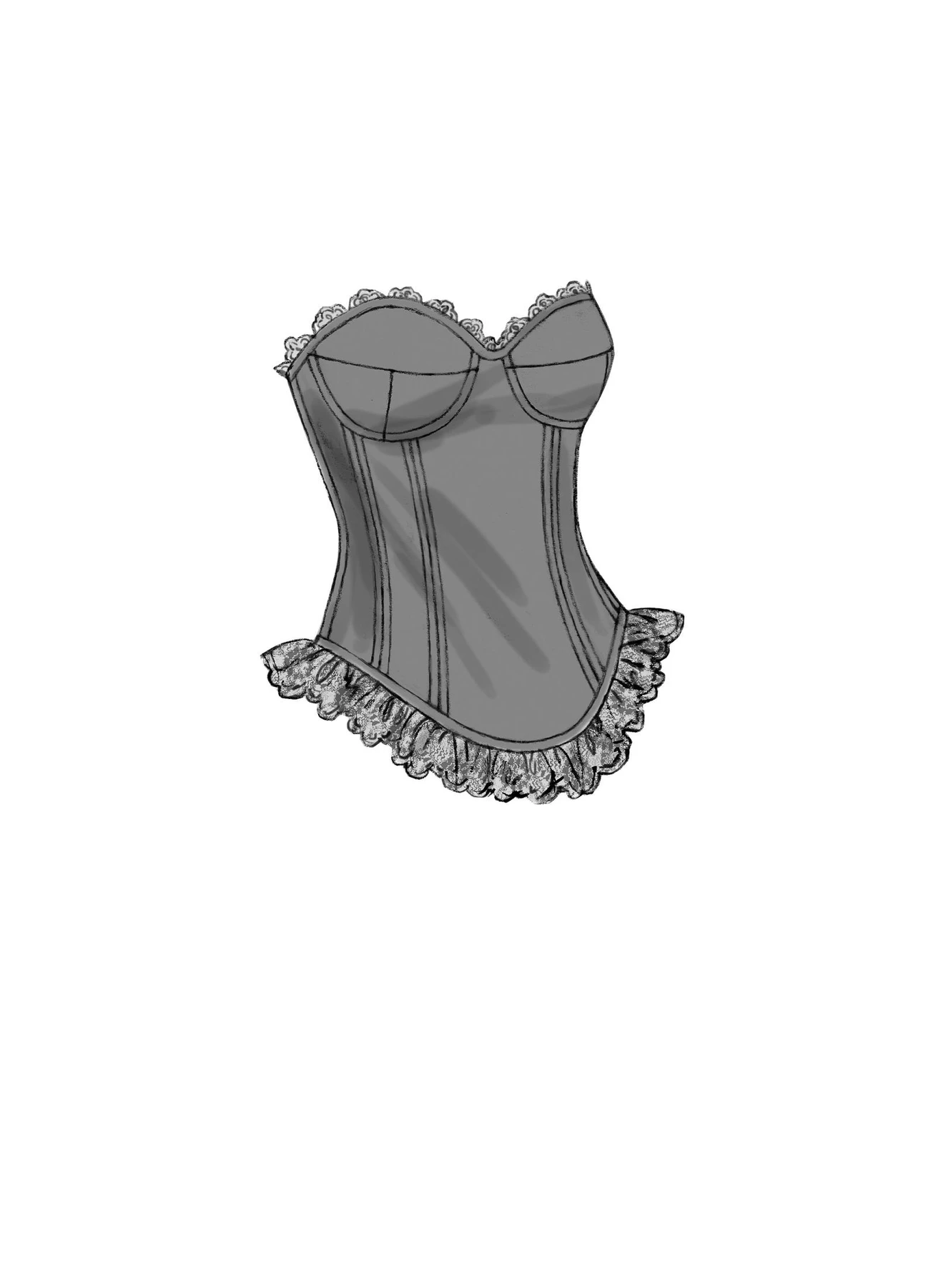 Butterick Sewing Pattern Curved-Hem Corsets and Skirts (PDF) 4 Butterick Sewing Pattern Curved-Hem Corsets and Skirts (PDF)