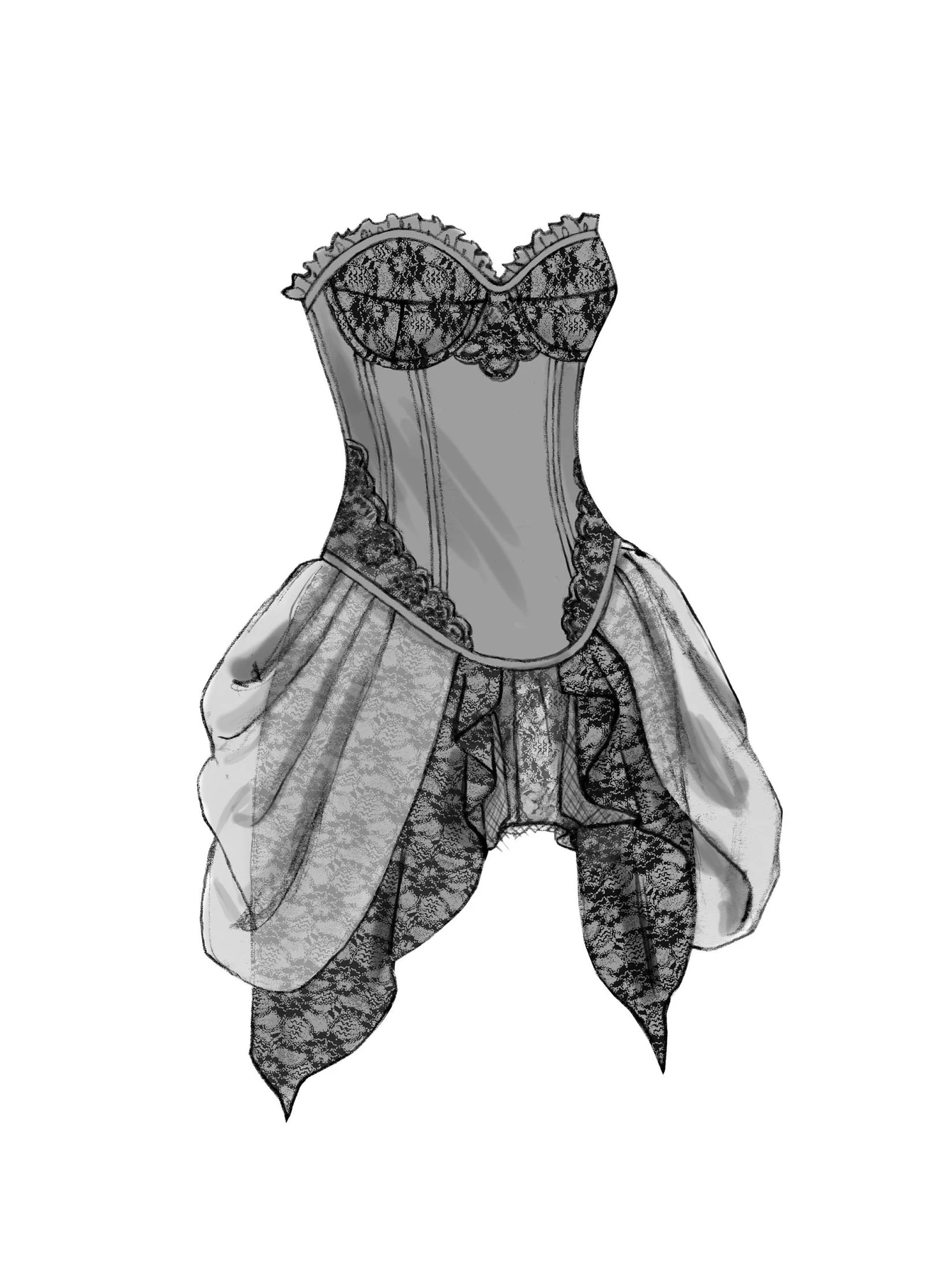 Butterick Sewing Pattern Curved-Hem Corsets and Skirts (PDF) 6 Butterick Sewing Pattern Curved-Hem Corsets and Skirts (PDF)