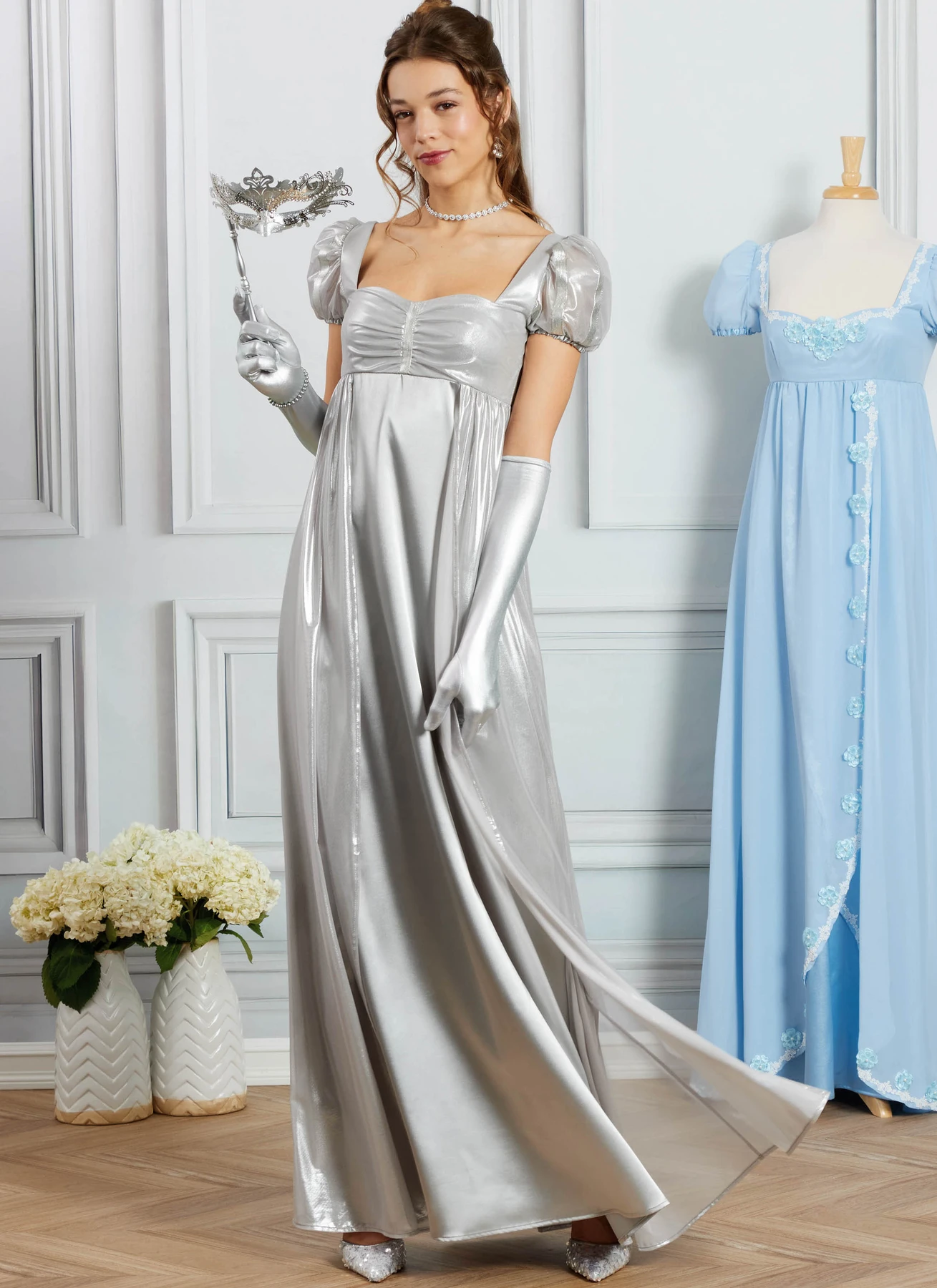 Simplicity Sewing Pattern Misses' Regency Ball Gowns (PDF) 2 Simplicity Sewing Pattern Misses' Regency Ball Gowns (PDF)