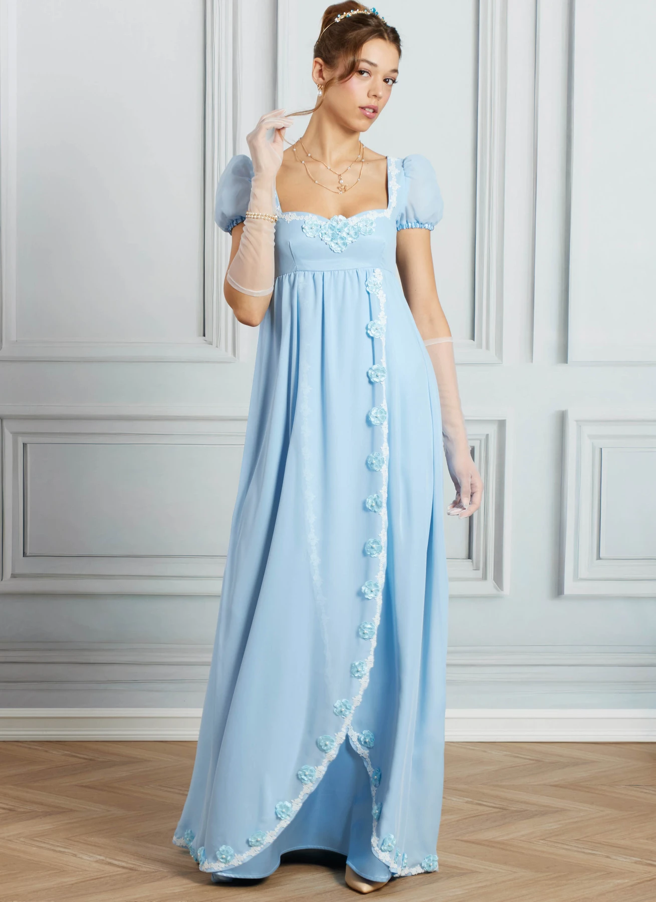 Simplicity Sewing Pattern Misses' Regency Ball Gowns (PDF) 3 Simplicity Sewing Pattern Misses' Regency Ball Gowns (PDF)