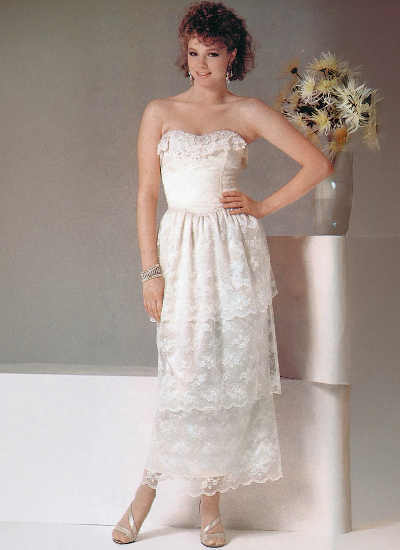 Simplicity Sewing Pattern 1980s Misses' and Miss Petite Lined Dresses by Jessica McClintock (PDF) 3 Simplicity Sewing Pattern 1980s Misses' and Miss Petite Lined Dresses by Jessica McClintock (PDF)