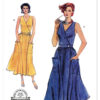 Vogue Patterns 1980s Misses' Vintage Wrap Dress 16 Vogue Patterns 1980s Misses' Vintage Wrap Dress