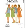 McCall's Sewing Pattern 1970s Misses' Dress, Jumper and Top by Laura Ashley