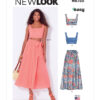 New Look Sewing Pattern Misses' Bra Tops and Wrap Skirt 22 New Look Sewing Pattern Misses' Bra Tops and Wrap Skirt