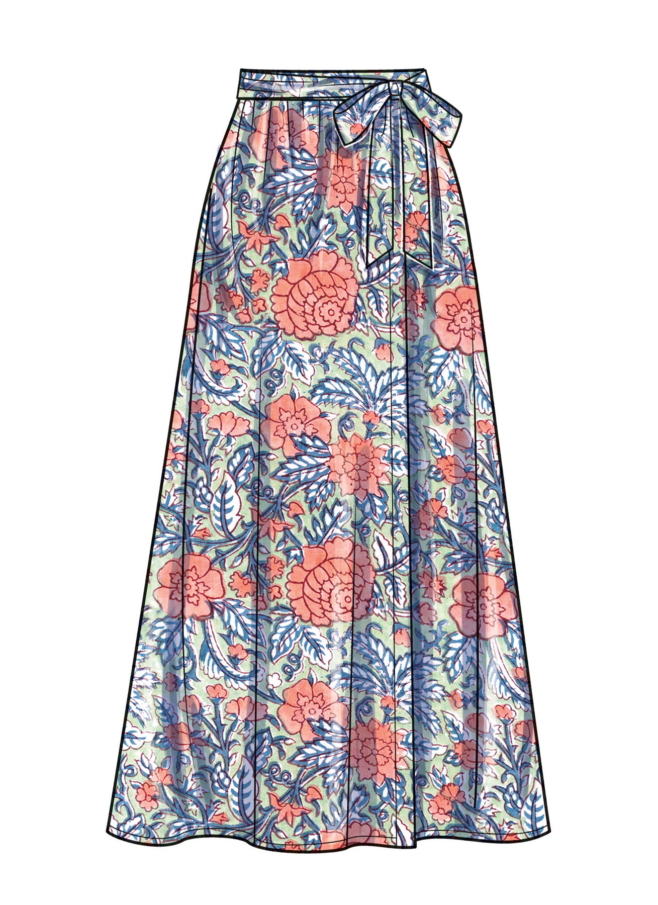 New Look Sewing Pattern Misses' Bra Tops and Wrap Skirt 5 New Look Sewing Pattern Misses' Bra Tops and Wrap Skirt