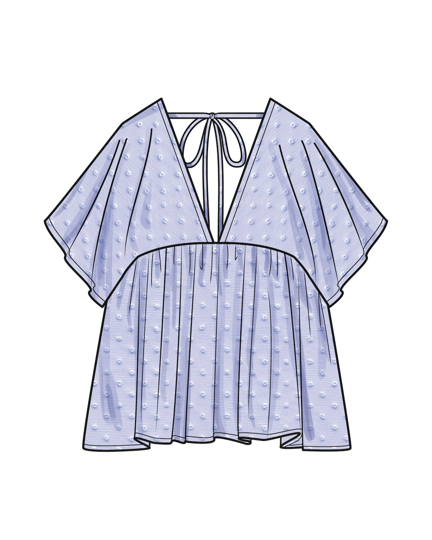 Simplicity Sewing Pattern Misses' Top In Two Lengths (PDF) 5 Simplicity Sewing Pattern Misses' Top In Two Lengths (PDF)