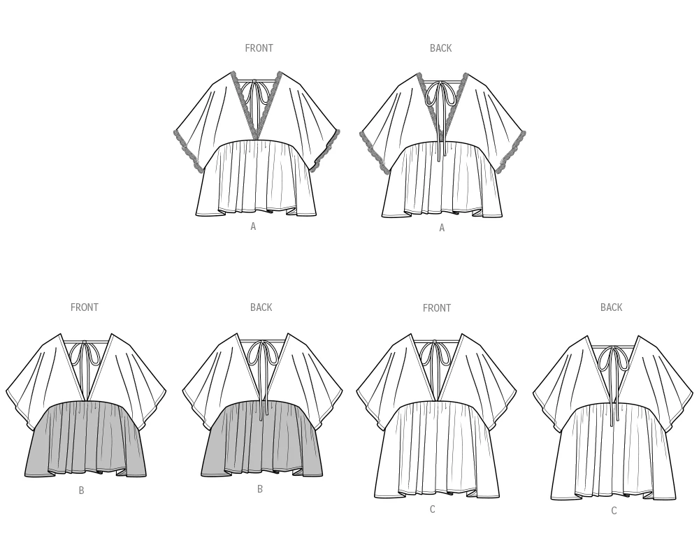 Simplicity Sewing Pattern Misses' Top In Two Lengths (PDF) 9 Simplicity Sewing Pattern Misses' Top In Two Lengths (PDF)