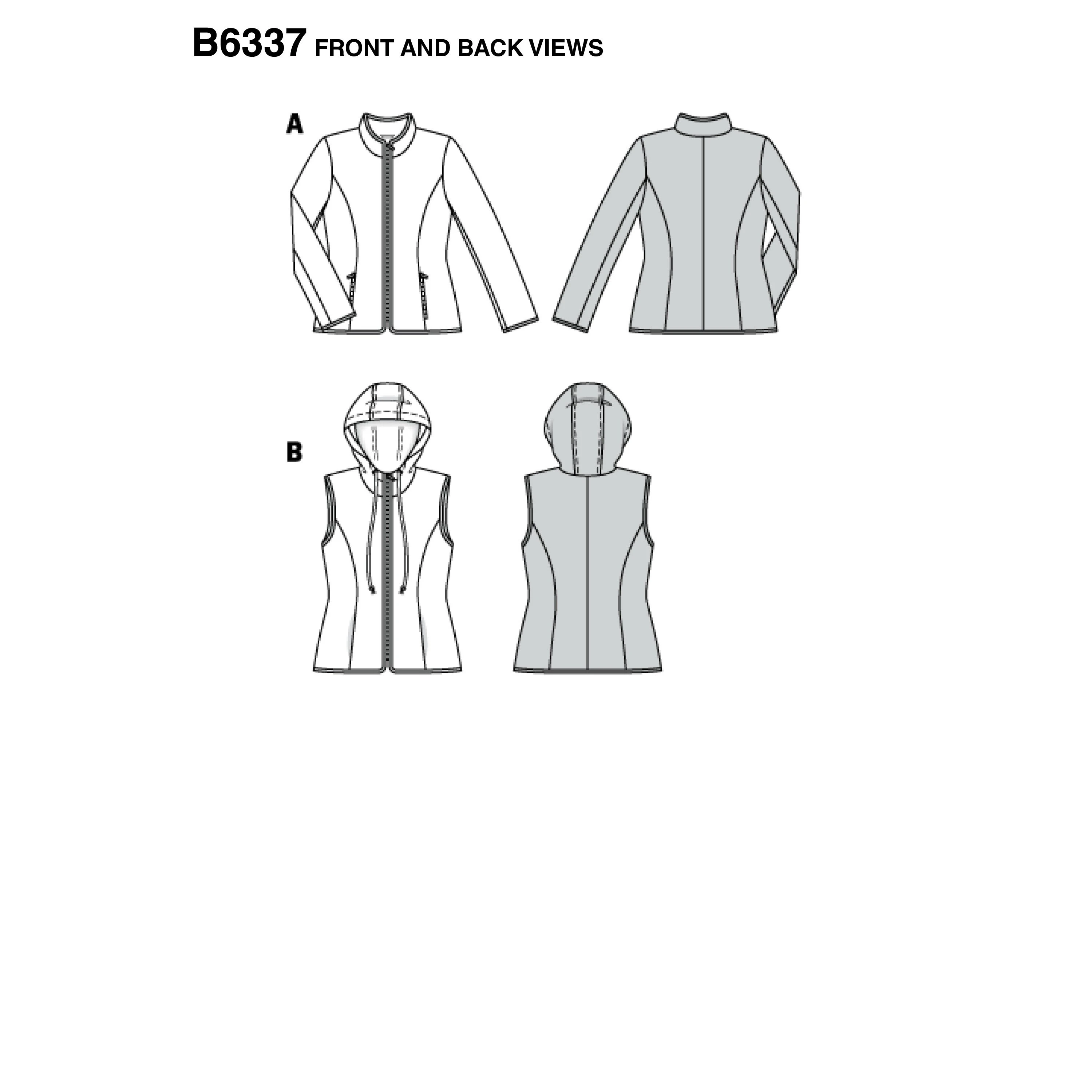 Burda Style Sewing Pattern Misses' Quilted Jacket 6 Burda Style Sewing Pattern Misses' Quilted Jacket