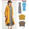New Look Sewing Pattern Misses' Dress and Wrap 10 New Look Sewing Pattern Misses' Dress and Wrap