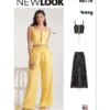 New Look Sewing Pattern Misses' Bra Top and Pants 17 New Look Sewing Pattern Misses' Bra Top and Pants