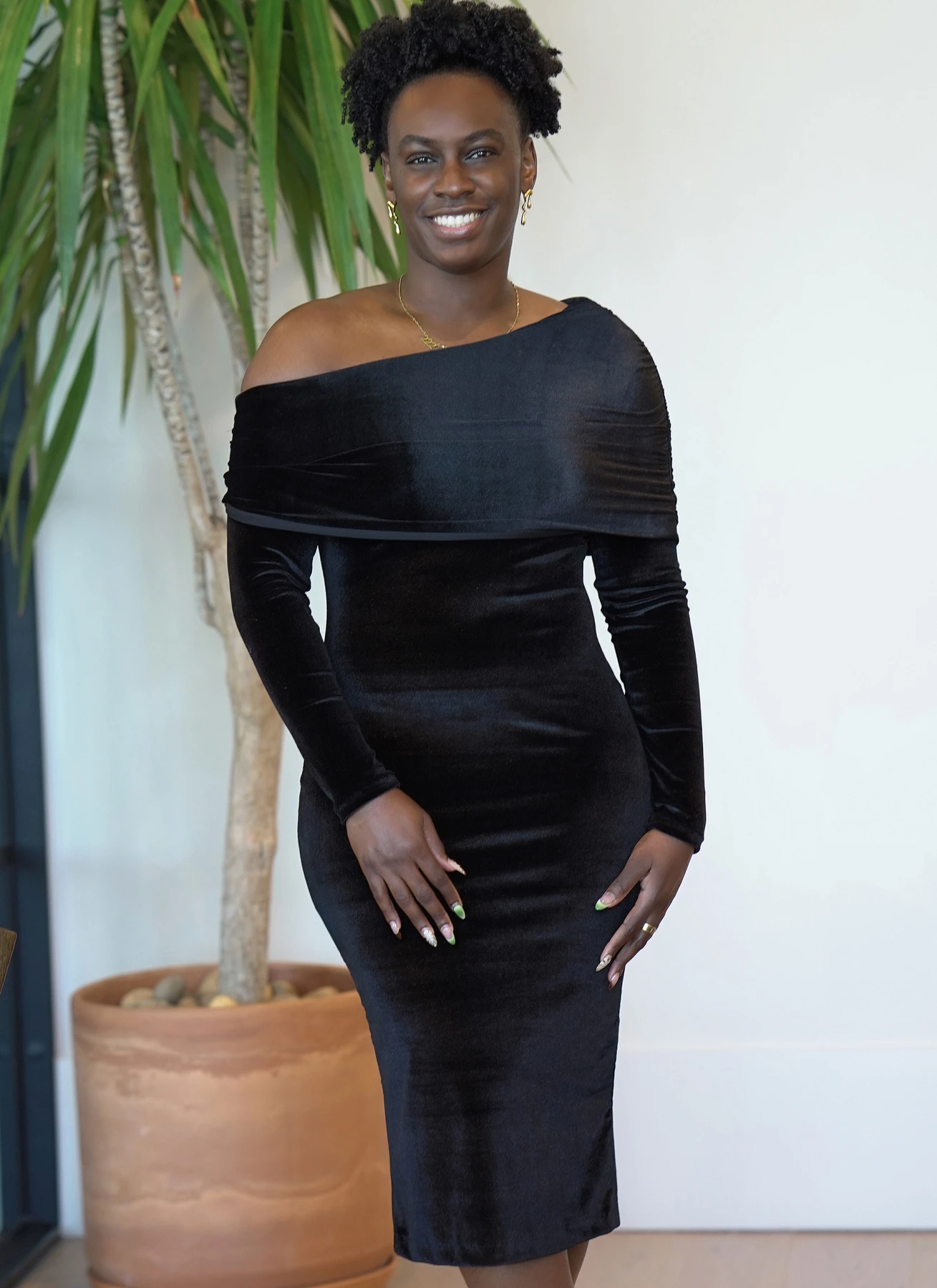 Know Me Sewing Pattern Misses' Off The Shoulder Knit Dress and Gown with Draped Sash by Classyfied Life (PDF) 2 Know Me Sewing Pattern Misses' Off The Shoulder Knit Dress and Gown with Draped Sash by Classyfied Life (PDF)