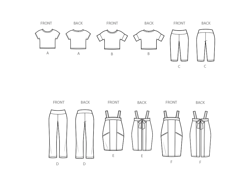 Simplicity Sewing Pattern Misses' Tops, Pants and Apron Dresses by Elaine Heigl Designs 12 Simplicity Sewing Pattern Misses' Tops, Pants and Apron Dresses by Elaine Heigl Designs