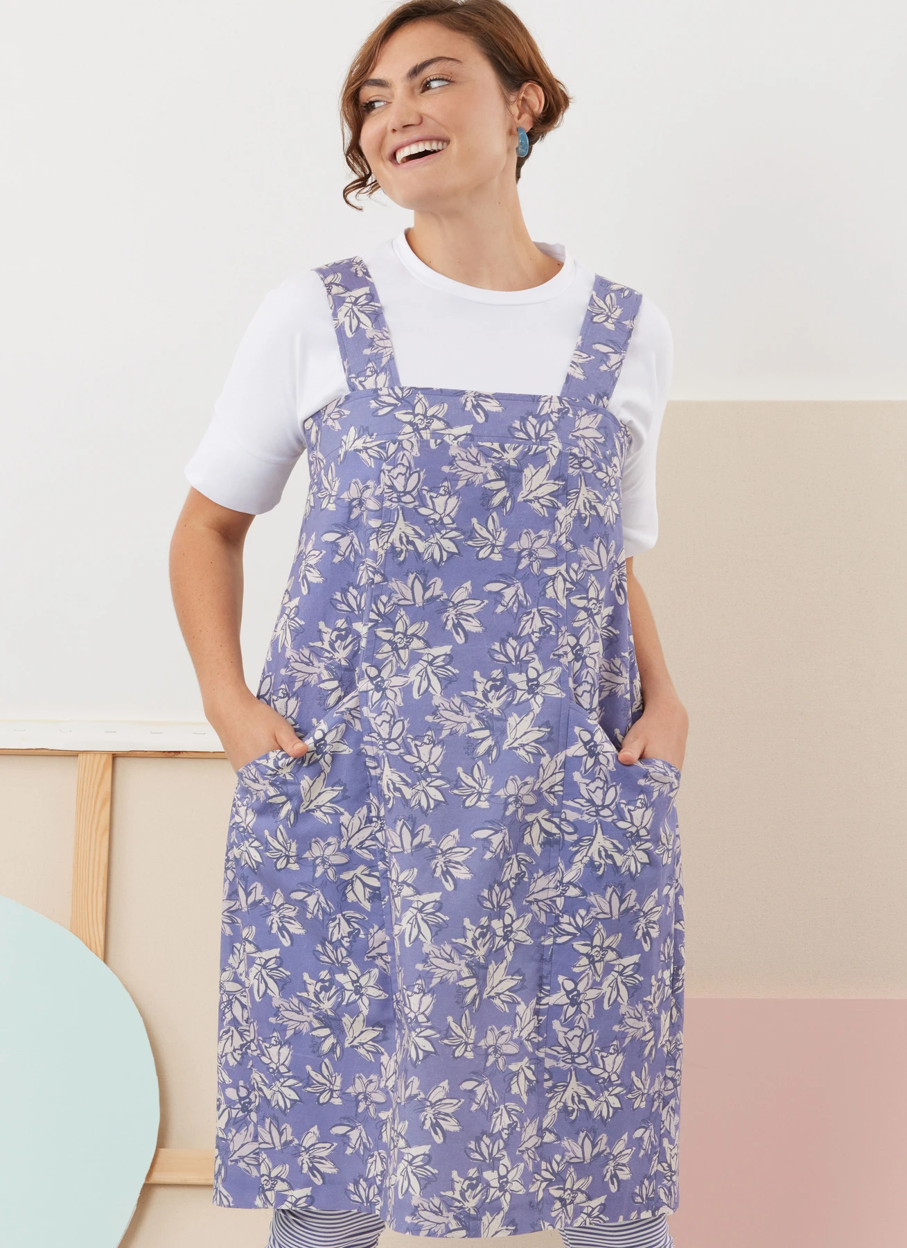 Simplicity Sewing Pattern Misses' Tops, Pants and Apron Dresses by Elaine Heigl Designs 4 Simplicity Sewing Pattern Misses' Tops, Pants and Apron Dresses by Elaine Heigl Designs