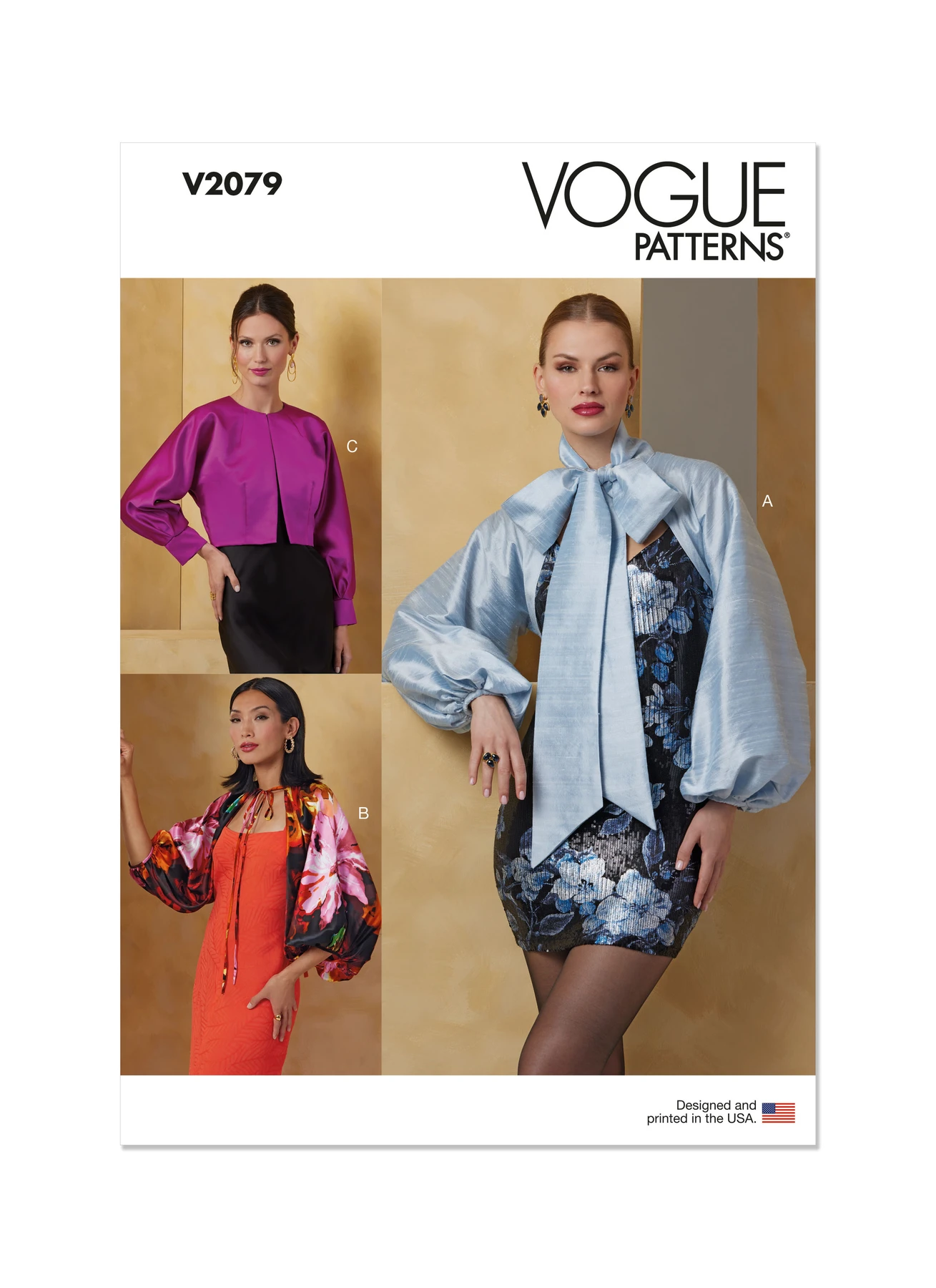 Vogue Patterns Misses' Bolero Sleeves in Three Styles 1 Vogue Patterns Misses' Bolero Sleeves in Three Styles