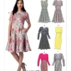 Vogue Patterns Misses' Dresses with Flared or Straight Skirt Options 21 Vogue Patterns Misses' Dresses with Flared or Straight Skirt Options